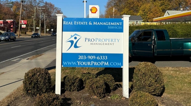 property management signage height=