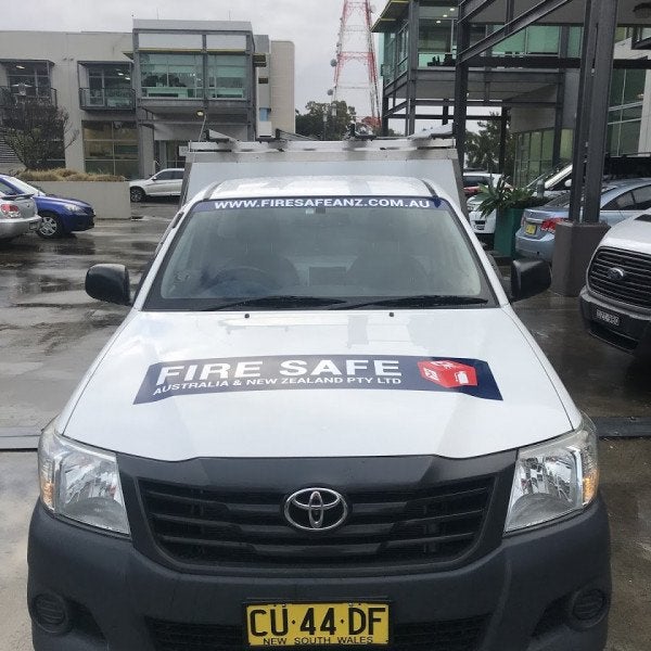 Vehicle Signs - Fire Safe