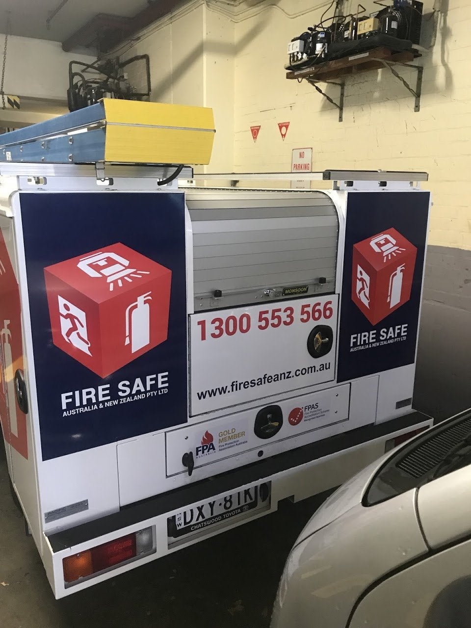 Vehicle Signs - Fire Safe