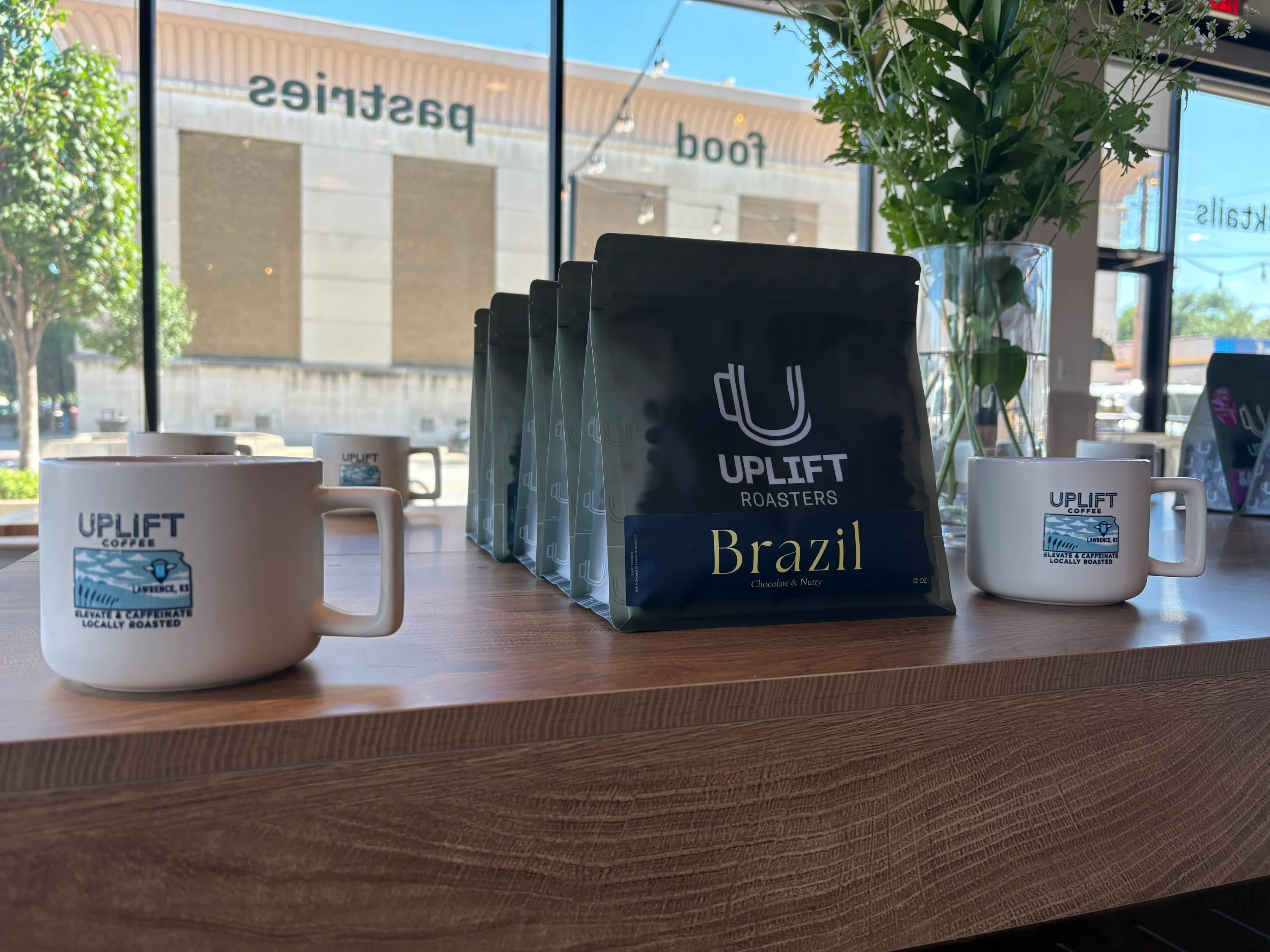 Custom Branded Mugs Help UPLIFT Coffee Make an Impression on Mass Street