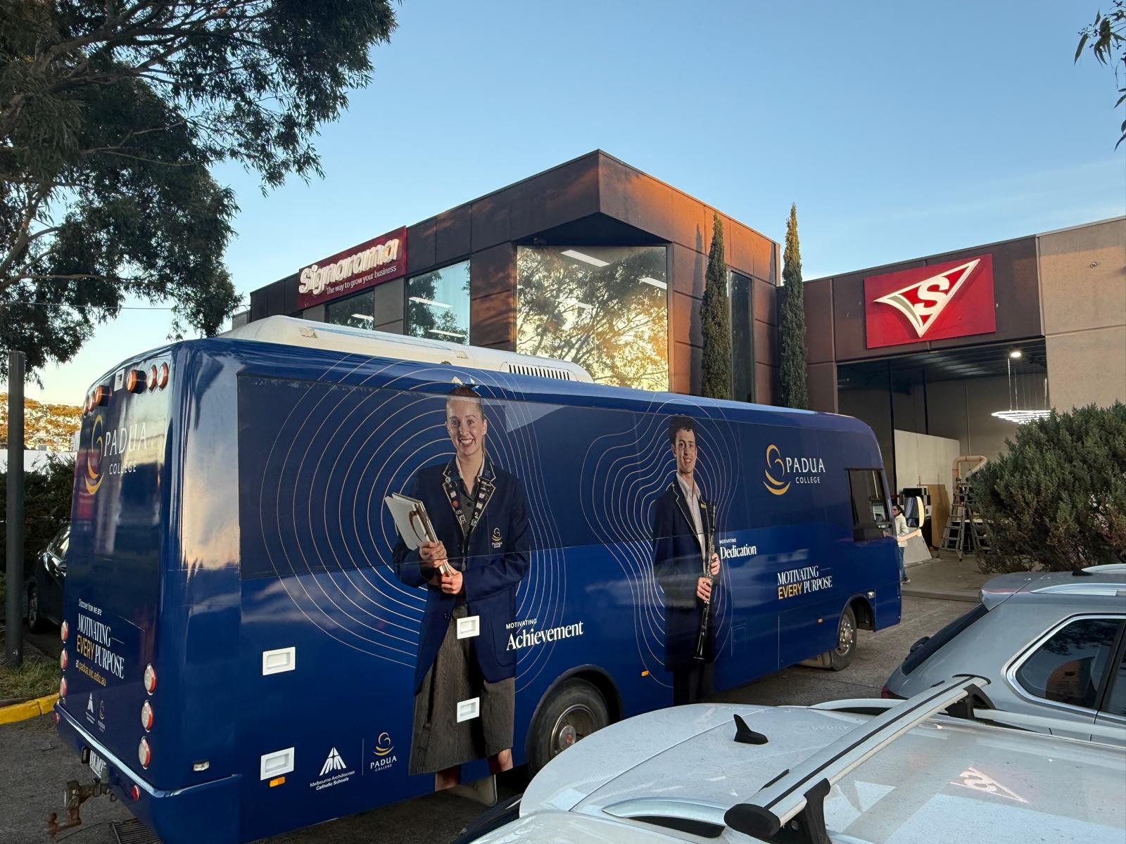 Full Bus Signage Wrap Melbourne