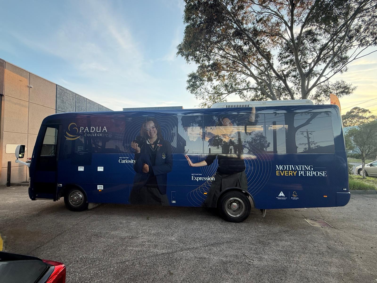 Full Bus Signage Wrap Melbourne