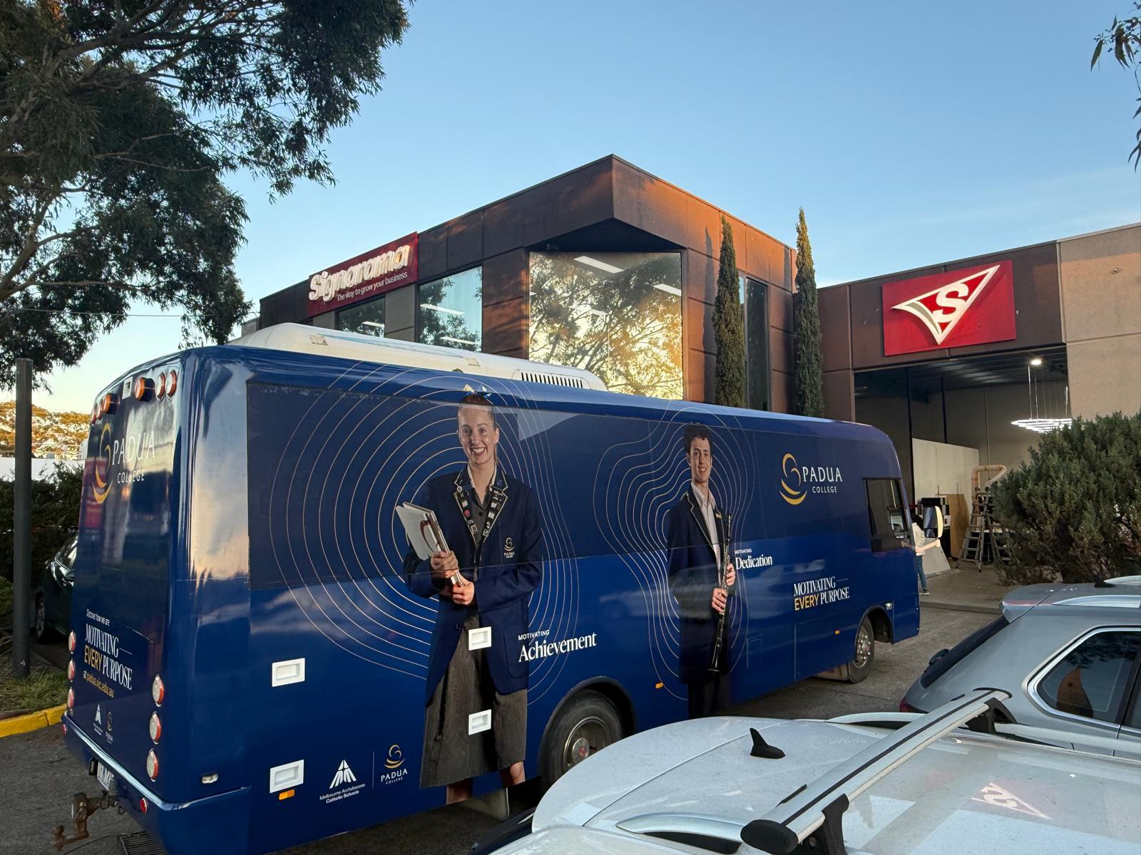 Full Bus Signage Wrap Melbourne