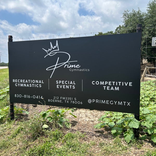 New Signage Helps Prime Gymnastics Stand Out and Welcome Future Athletes