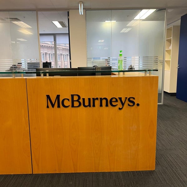 McBurney's Acrylic Letters