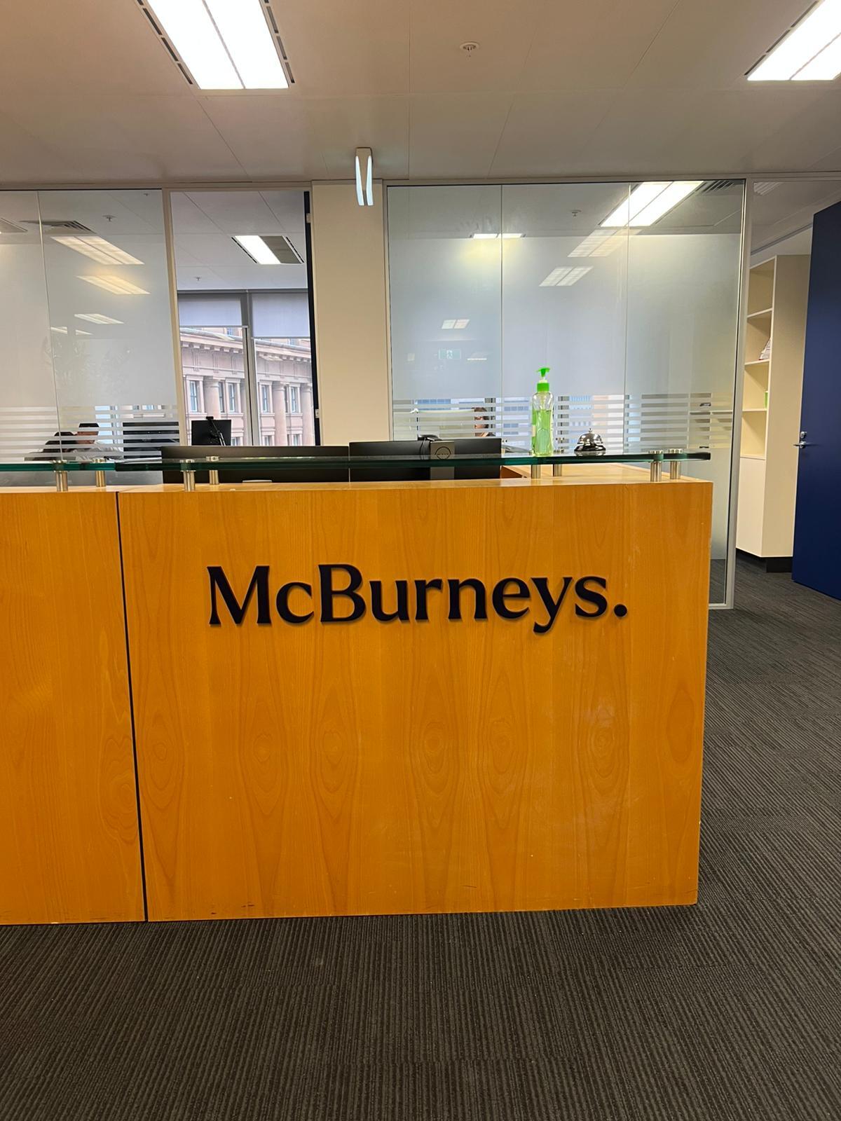 McBurney's Acrylic Letters