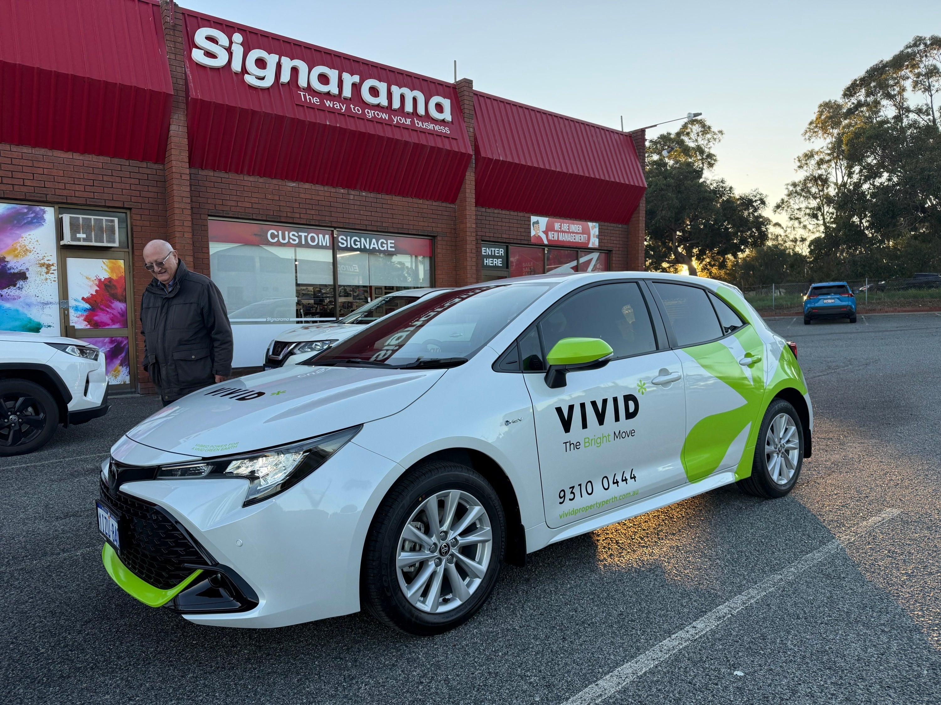 Fleet Branding Done Right: 4 Toyota Corolla Hybrids Wrapped for Vivid