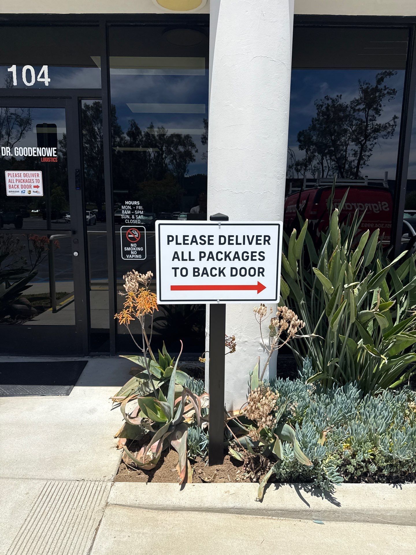 Post & Panel Directional Signage for Dr. Goodenowe  | Signarama Temecula