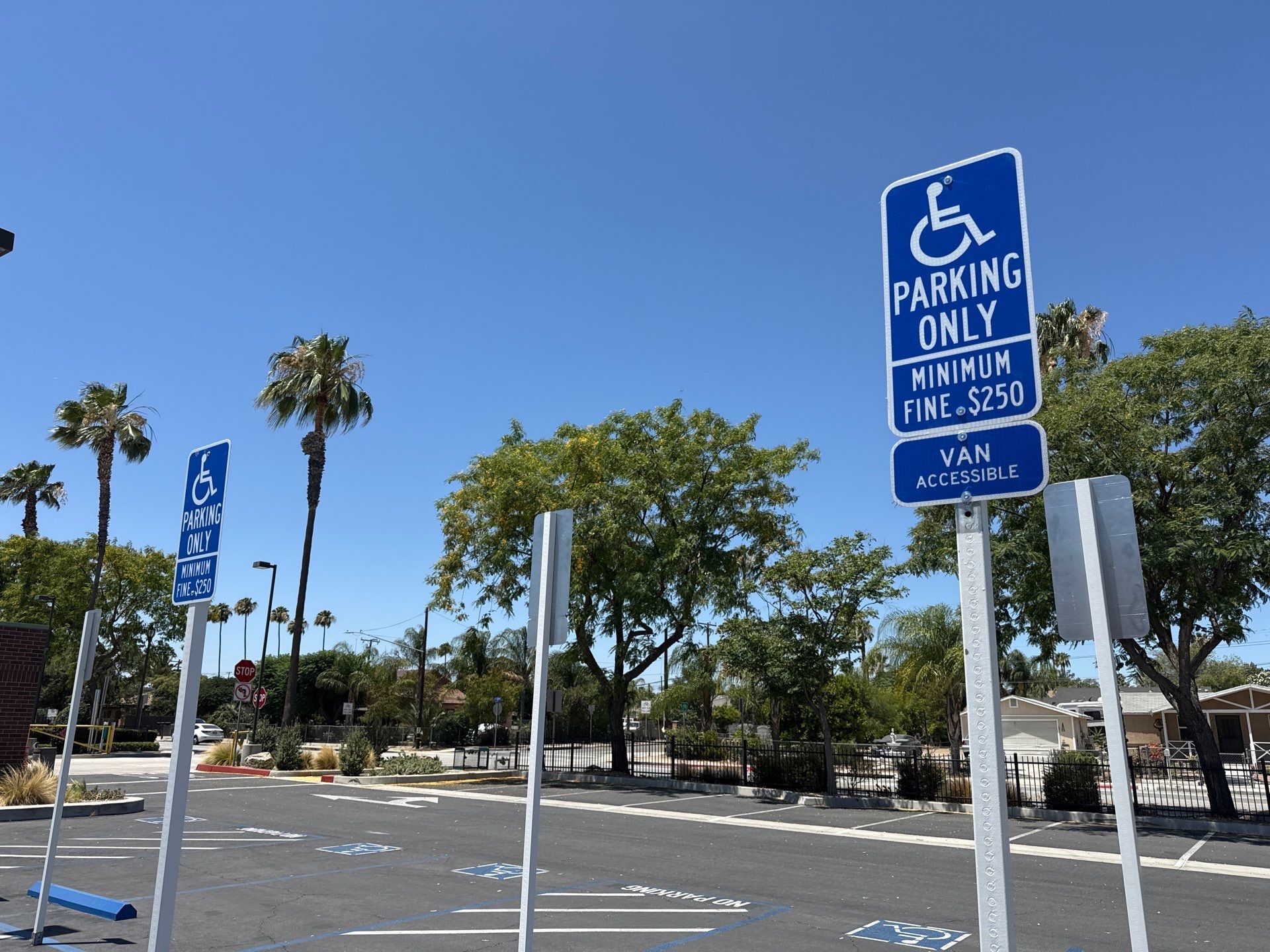 Parking Lot Accessibility Signage for Riverside County Transportation Commission | Signarama Temecula