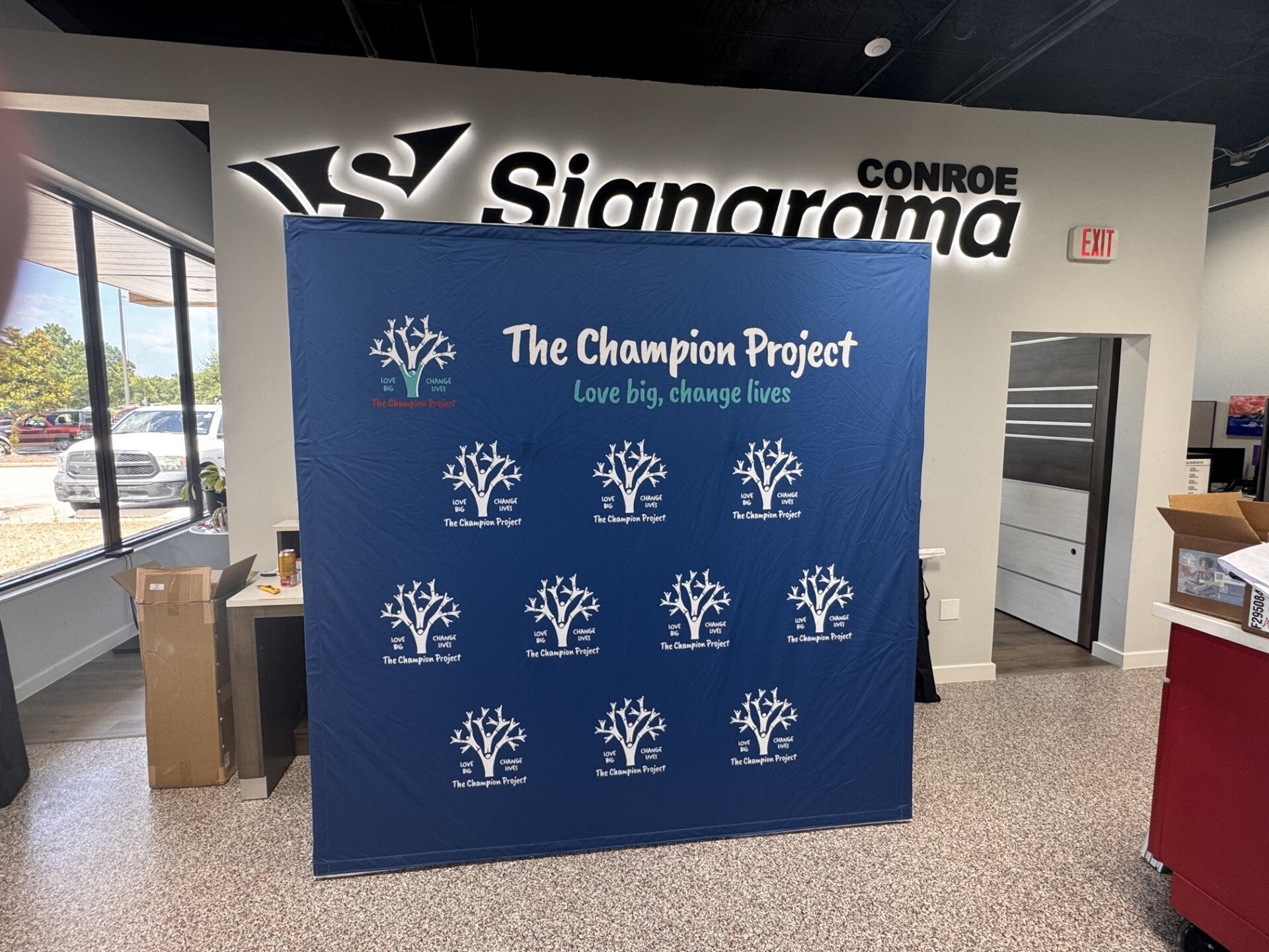 A New Backdrop for The Champion Project