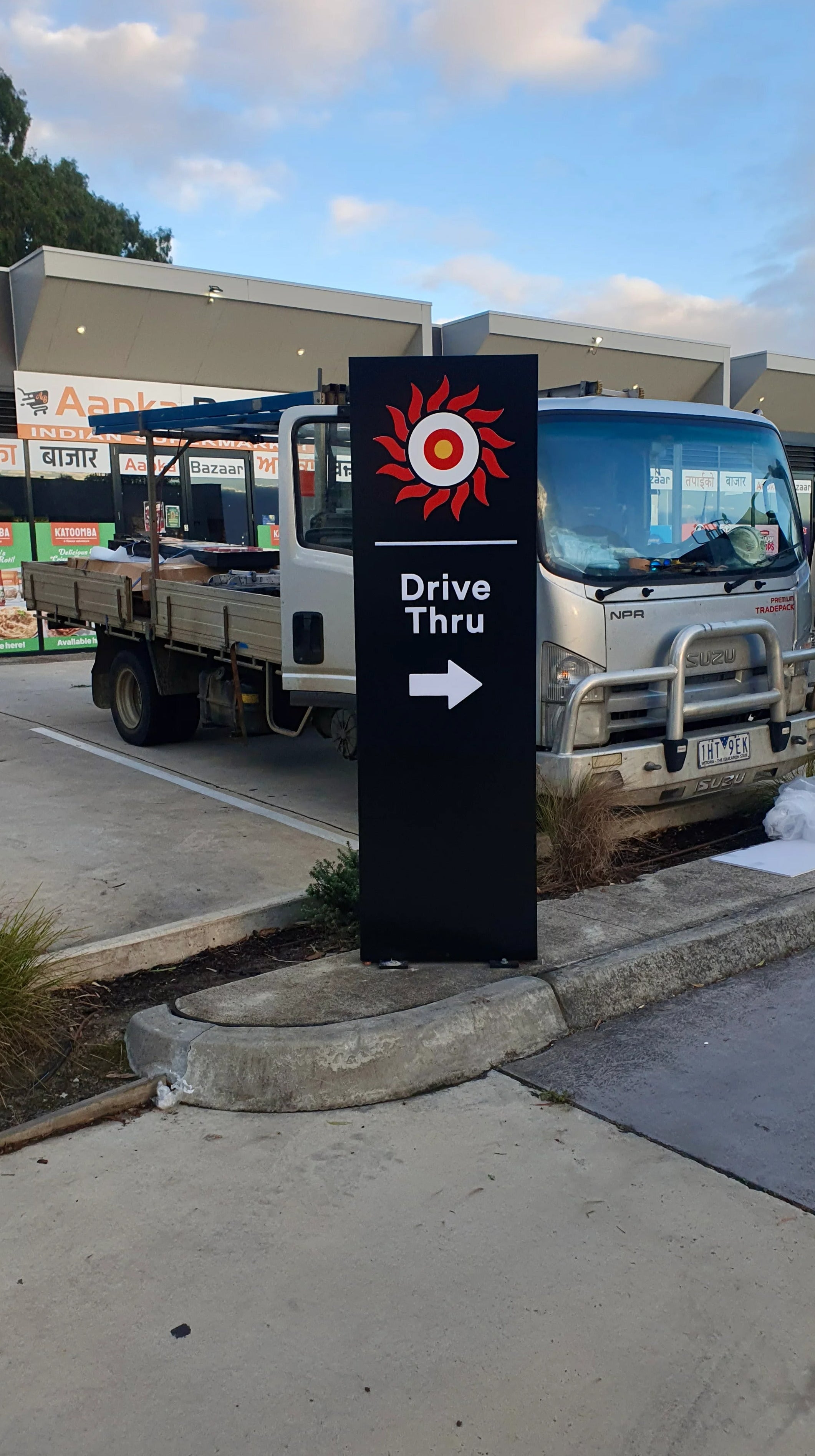 Oporto Drive Thru Sign - South Morang VIC.