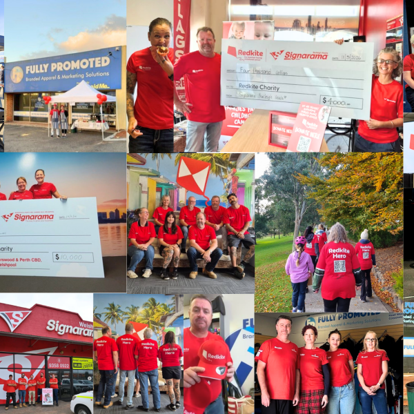Fully Promoted Raises Over $45,000 Through Redkite May Campaign