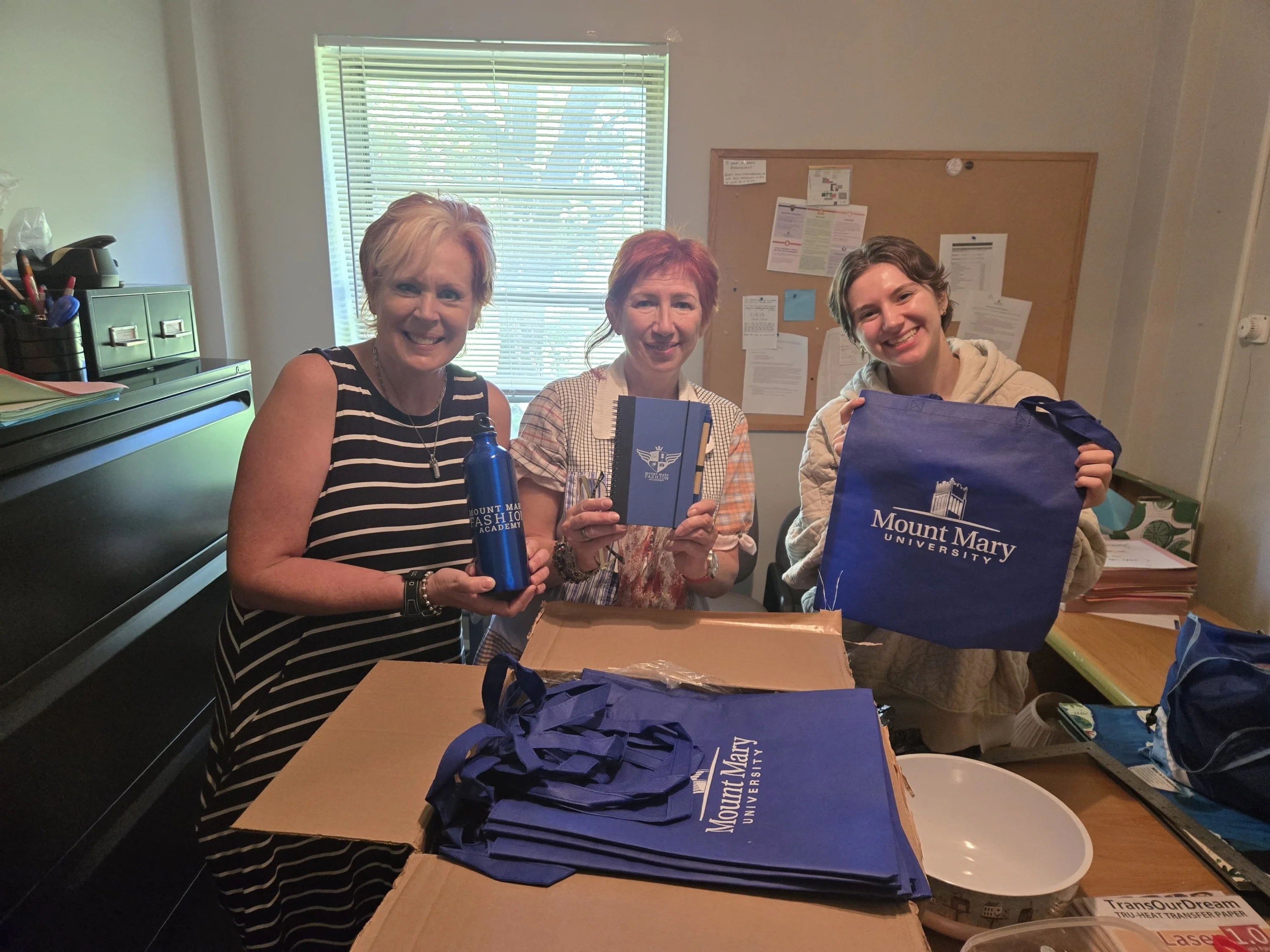 Blue, Branded, and Ready to Go Mount Mary University's Promo Kit