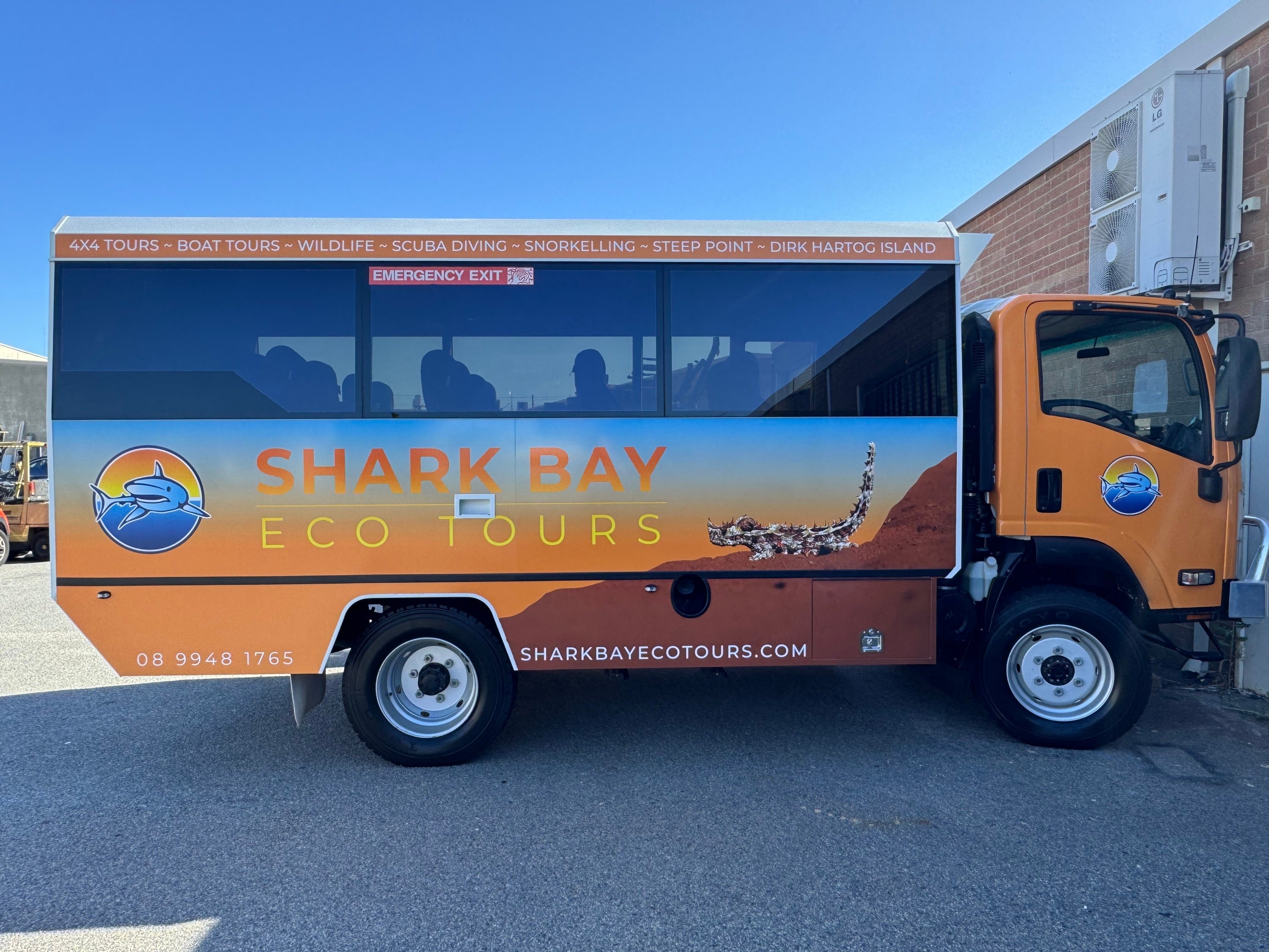 Vehicle Wrap Brings Shark Bay ECO Tours' Adventure to Life