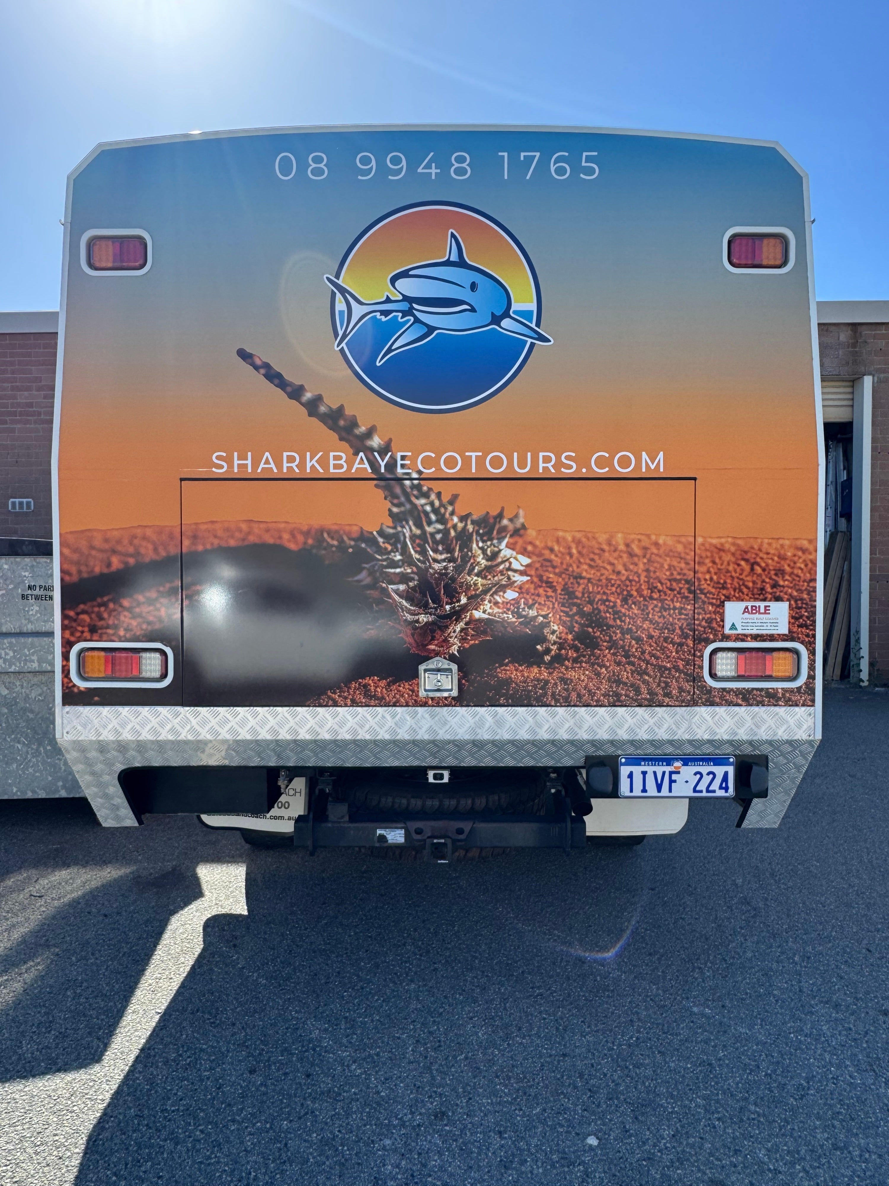 Vehicle Wrap Brings Shark Bay ECO Tours' Adventure to Life