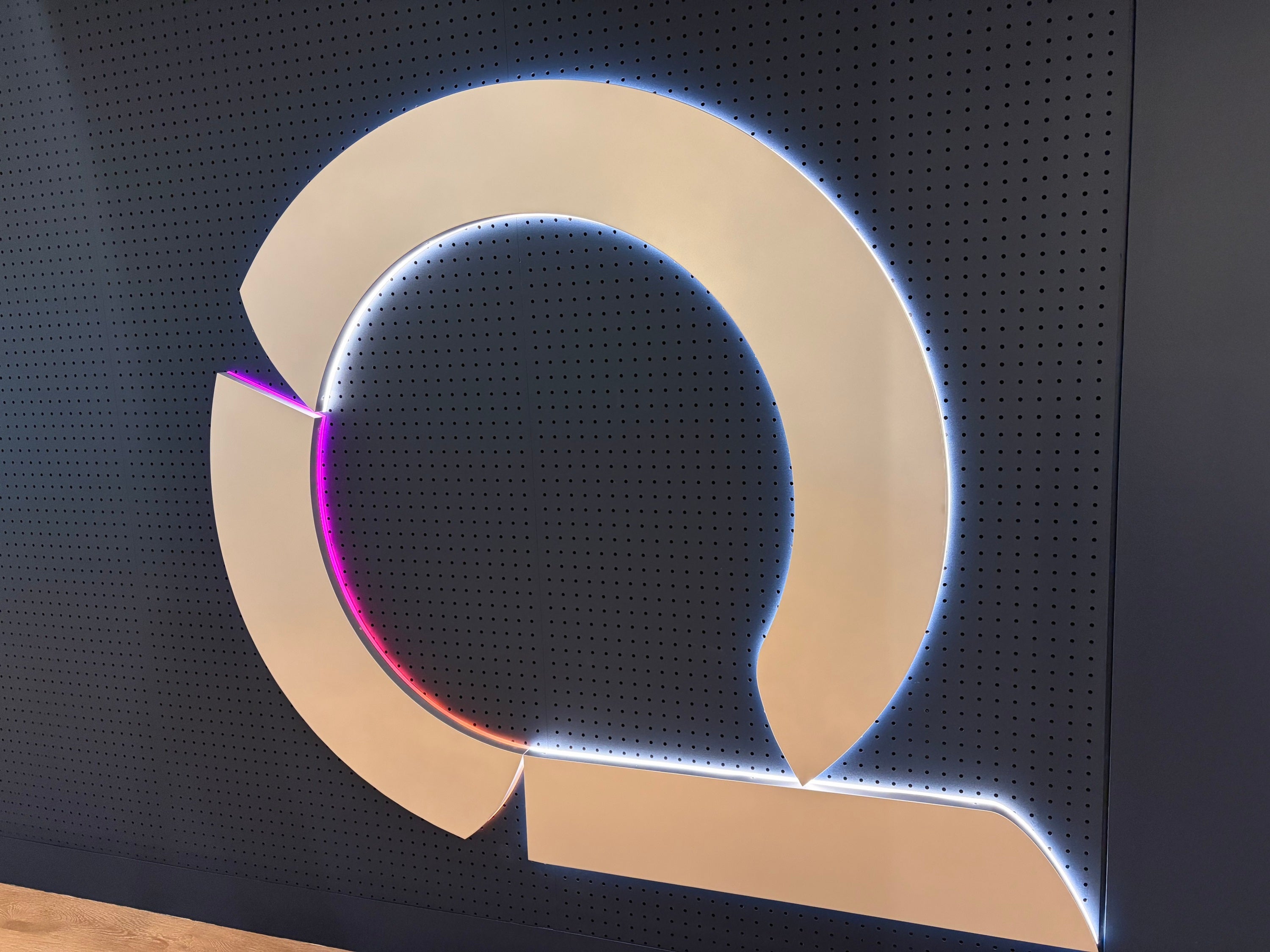 Two Reception Areas, Two Big Wow Moments: Our Latest Illuminated Sign Installs
