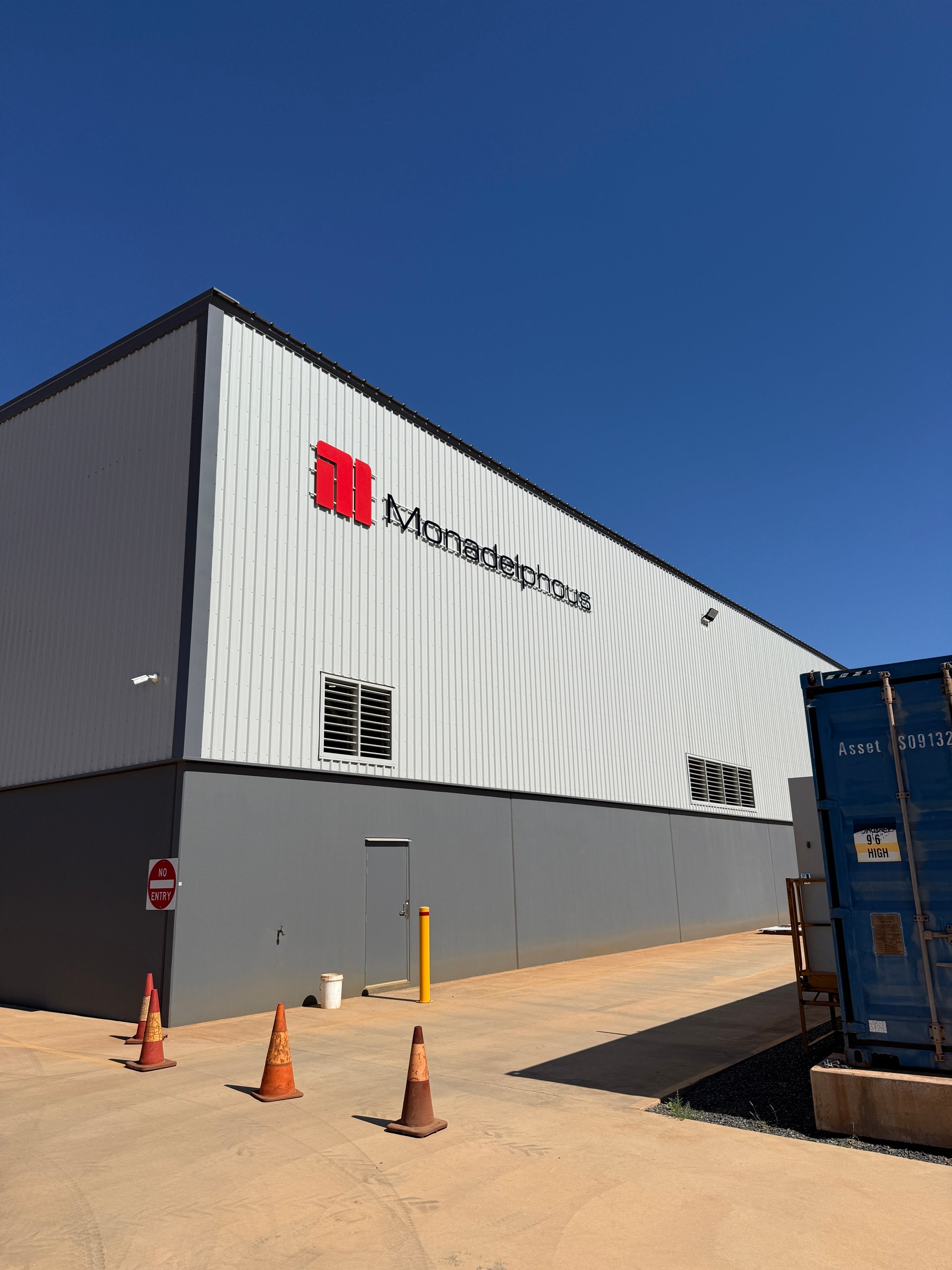 Cyclone-Rated Signage for Monadelphous, Karratha
