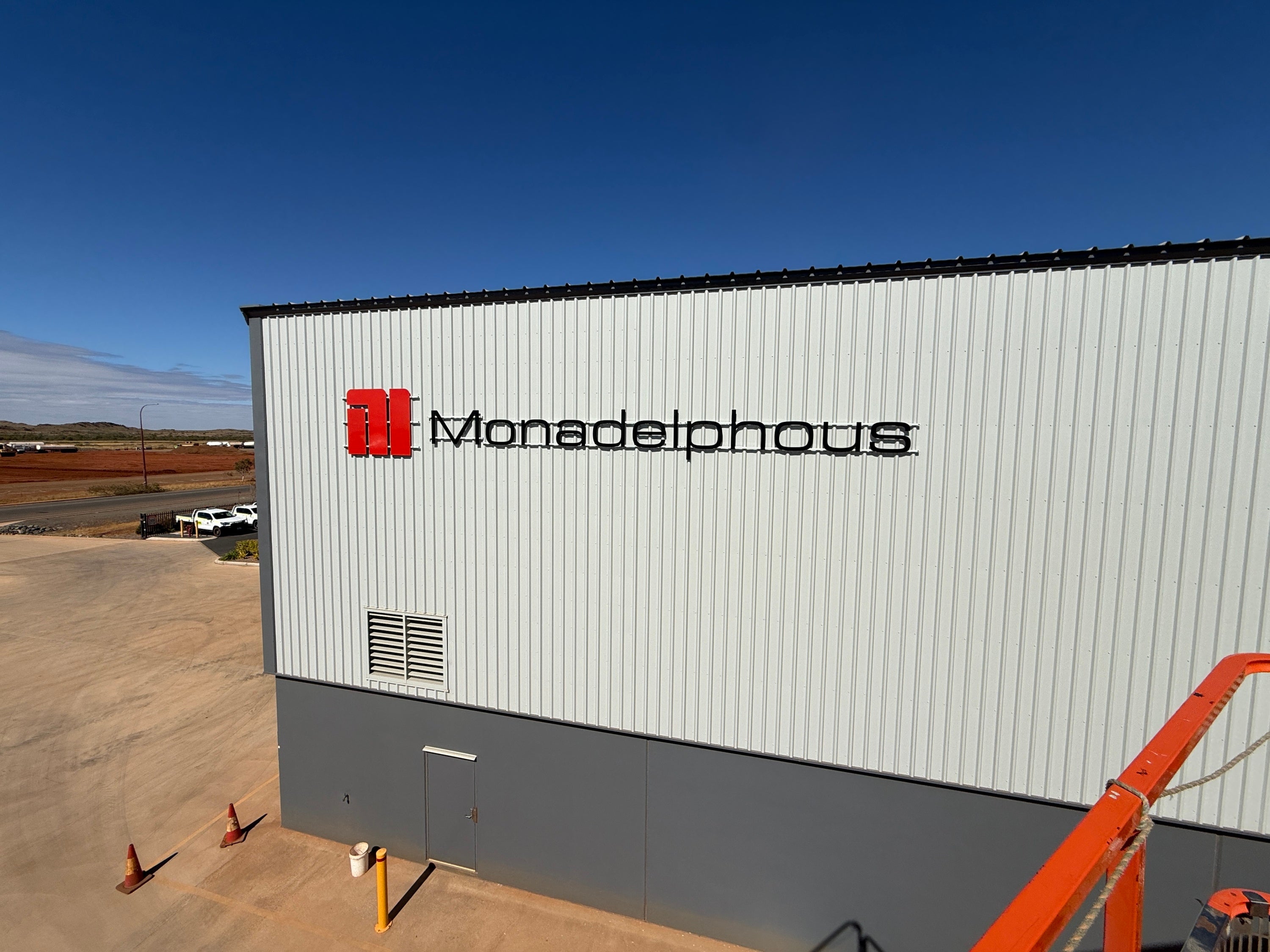Cyclone-Rated Signage for Monadelphous, Karratha