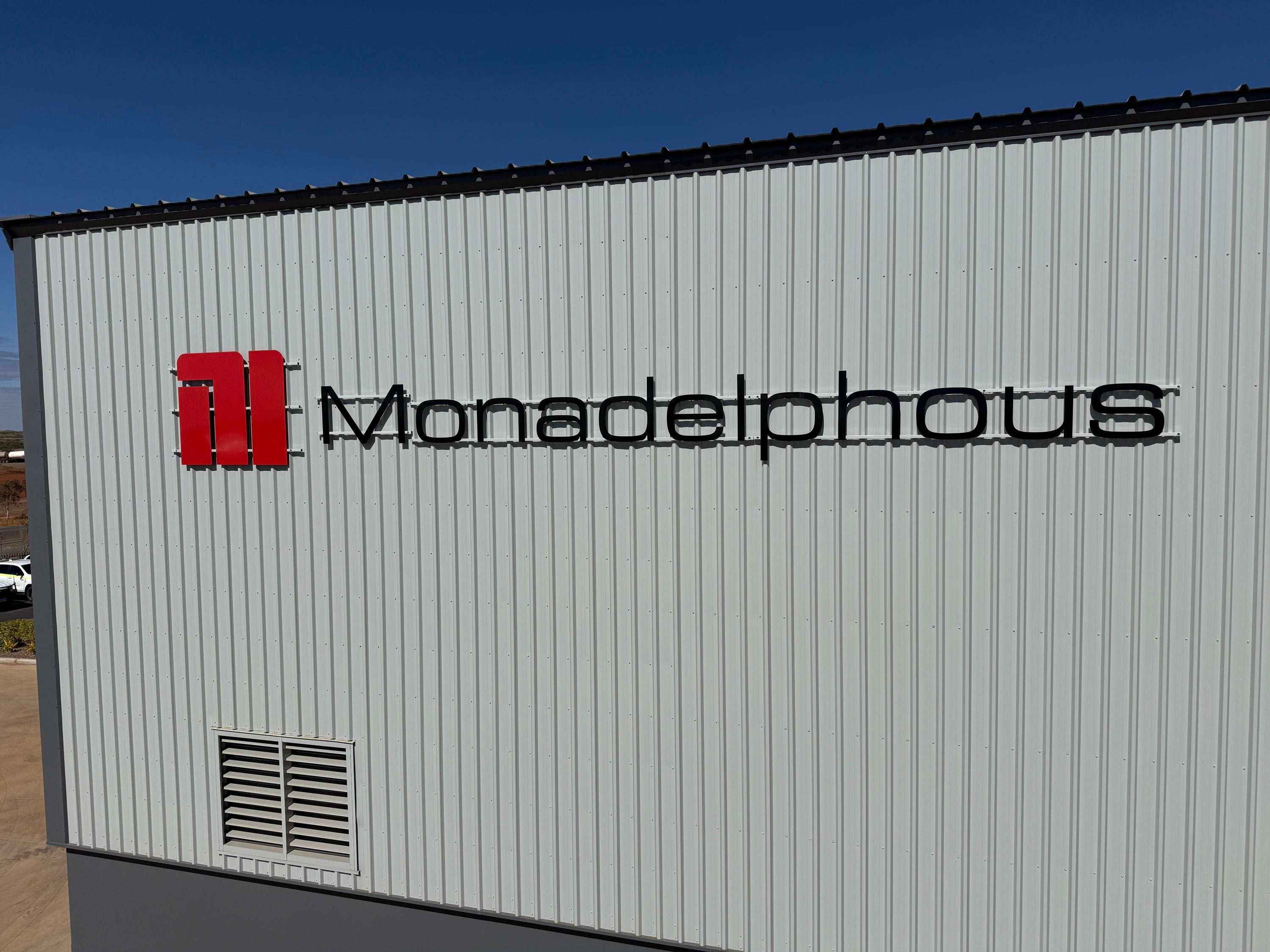 Cyclone-Rated Signage for Monadelphous, Karratha