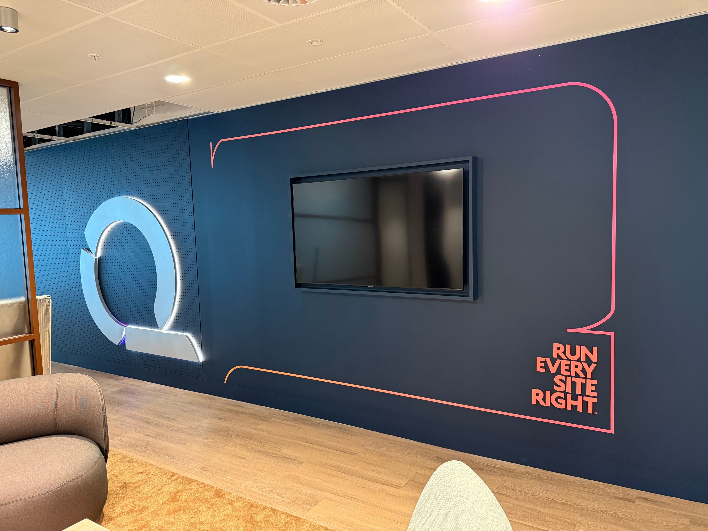 Two Reception Areas, Two Big Wow Moments: Our Latest Illuminated Sign Installs