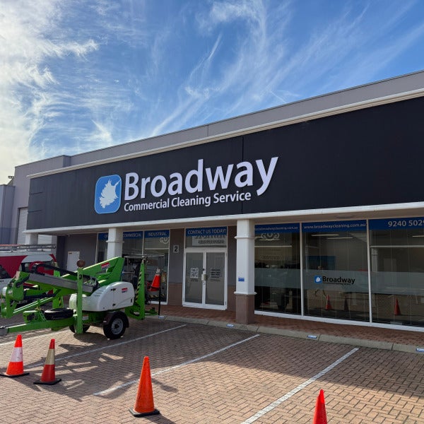 New Look, New Energy: Transforming Broadway Commercial Cleaning Service's Storefront