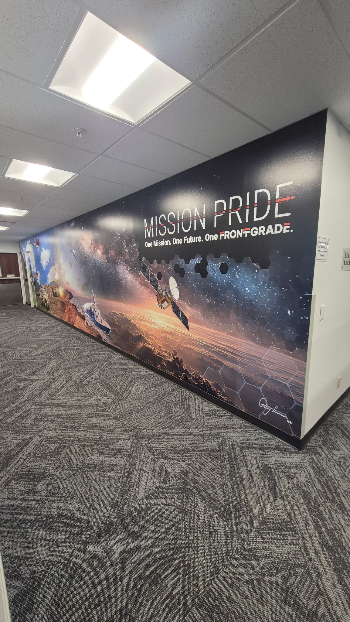 Mission Pride on the Wall: Signarama Returns to Frontgrade Technologies