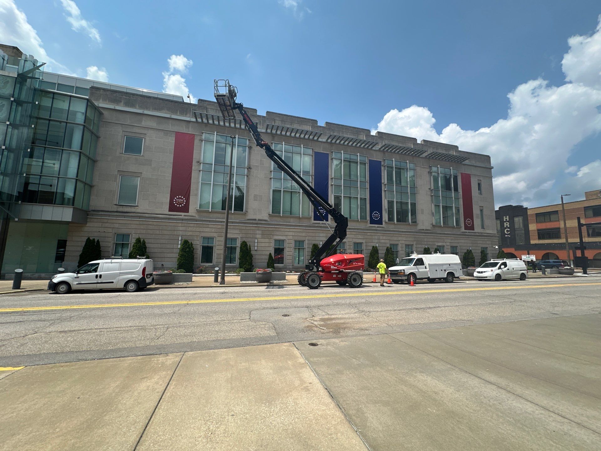 Banners- Federal Building & United States Courthouse — Wheeling, WV