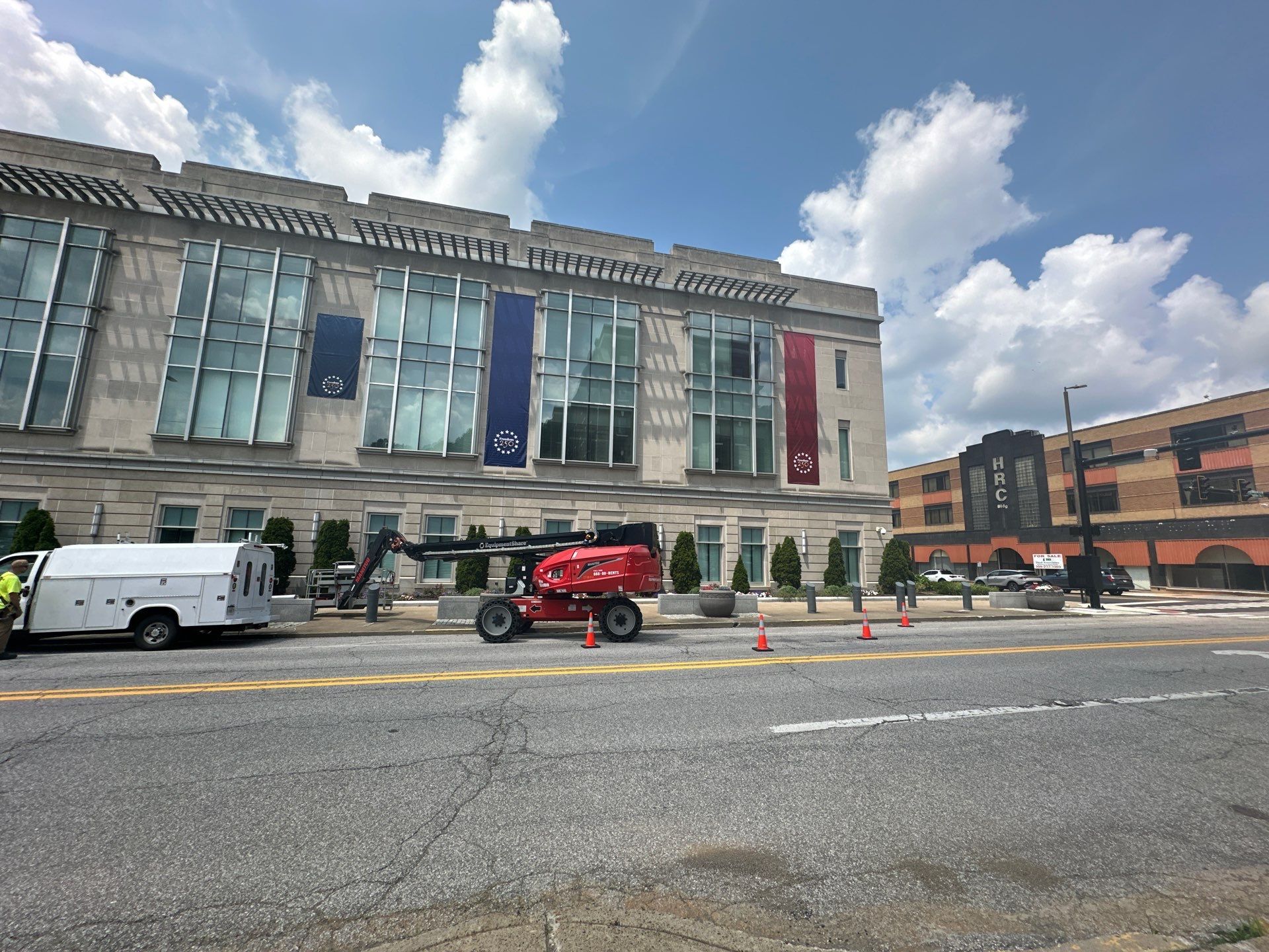 Banners- Federal Building & United States Courthouse — Wheeling, WV
