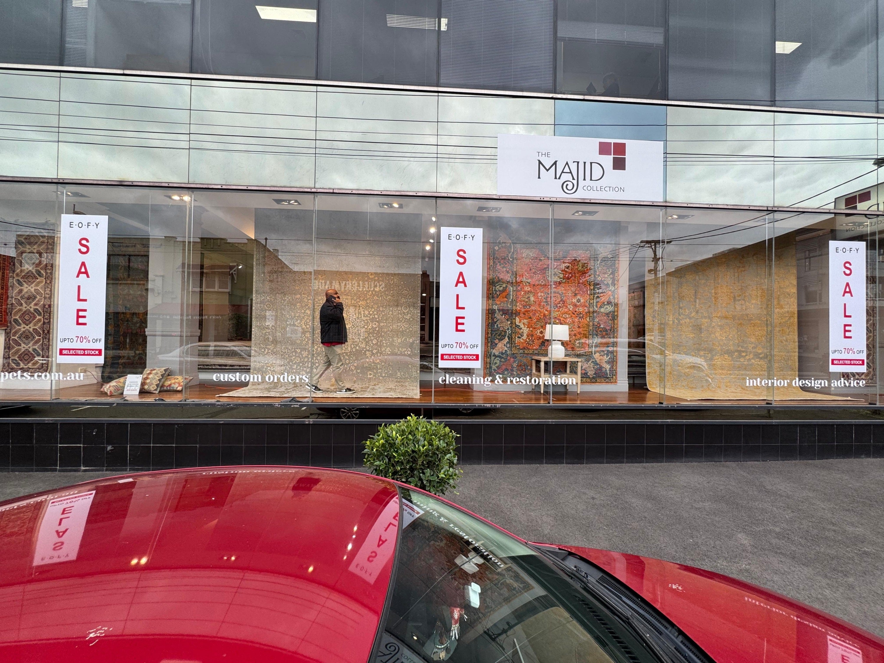 Custom Sale Signage Installed
