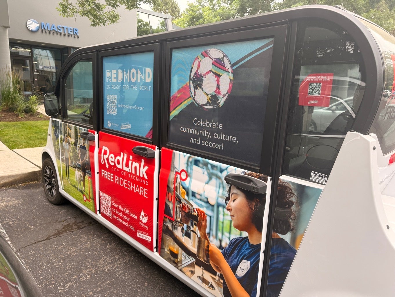 World Cup Vehicle Graphics in Redmond: Perforated Vinyl Wraps That Bring Soccer to the Streets