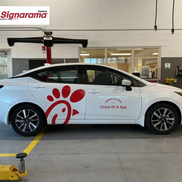 Branded Vehicle Graphics in Woodbury