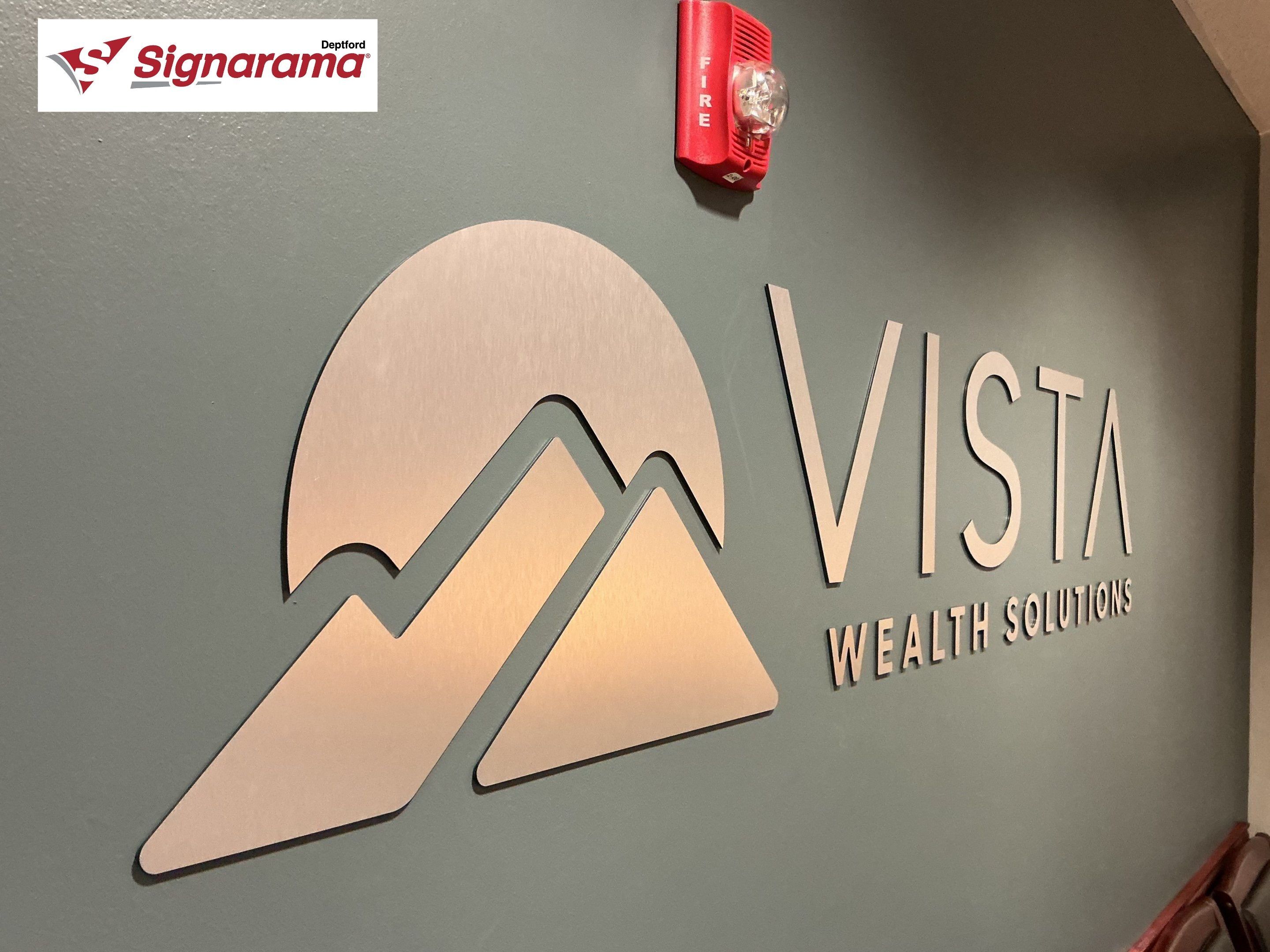 Custom Interior Lobby Sign in Marlton