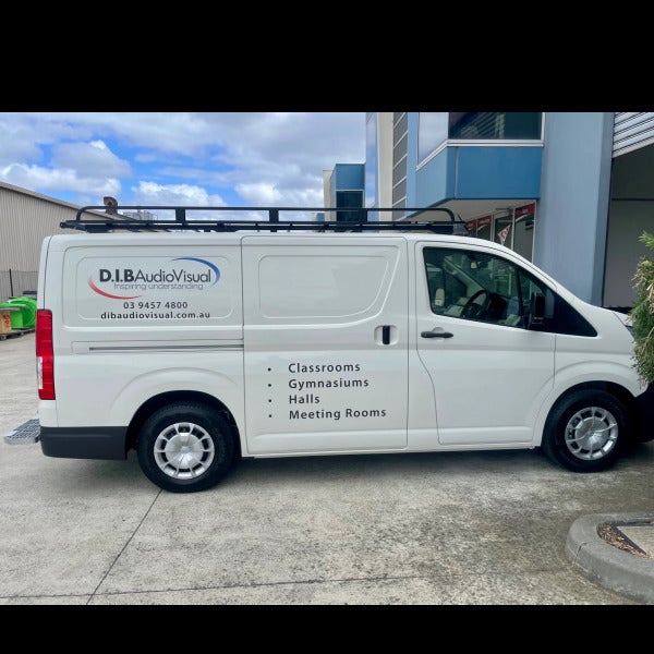 Van Signs - D.I.B Audio Visual Systems - Heidelberg West VIC.