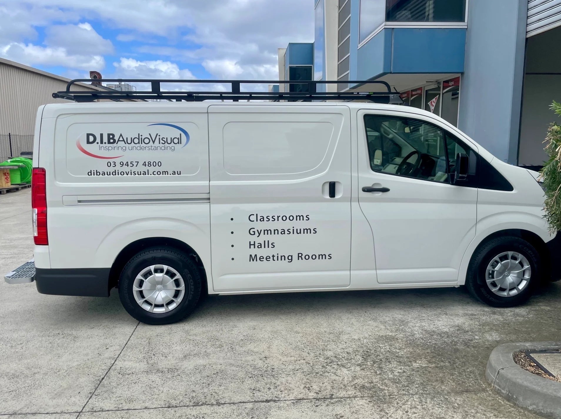 Van Signs - D.I.B Audio Visual Systems - Heidelberg West VIC.