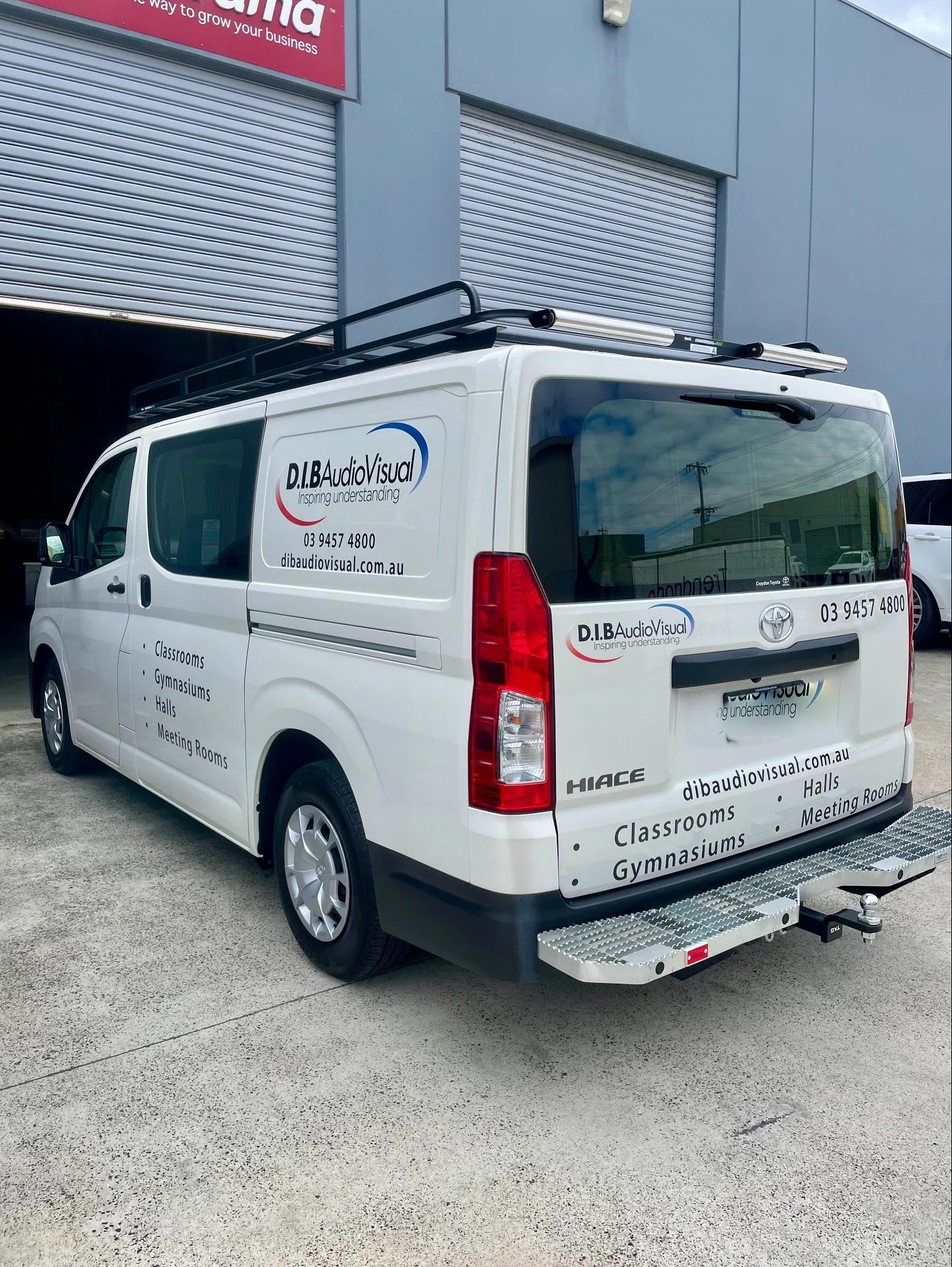 Van Signs - D.I.B Audio Visual Systems - Heidelberg West VIC.