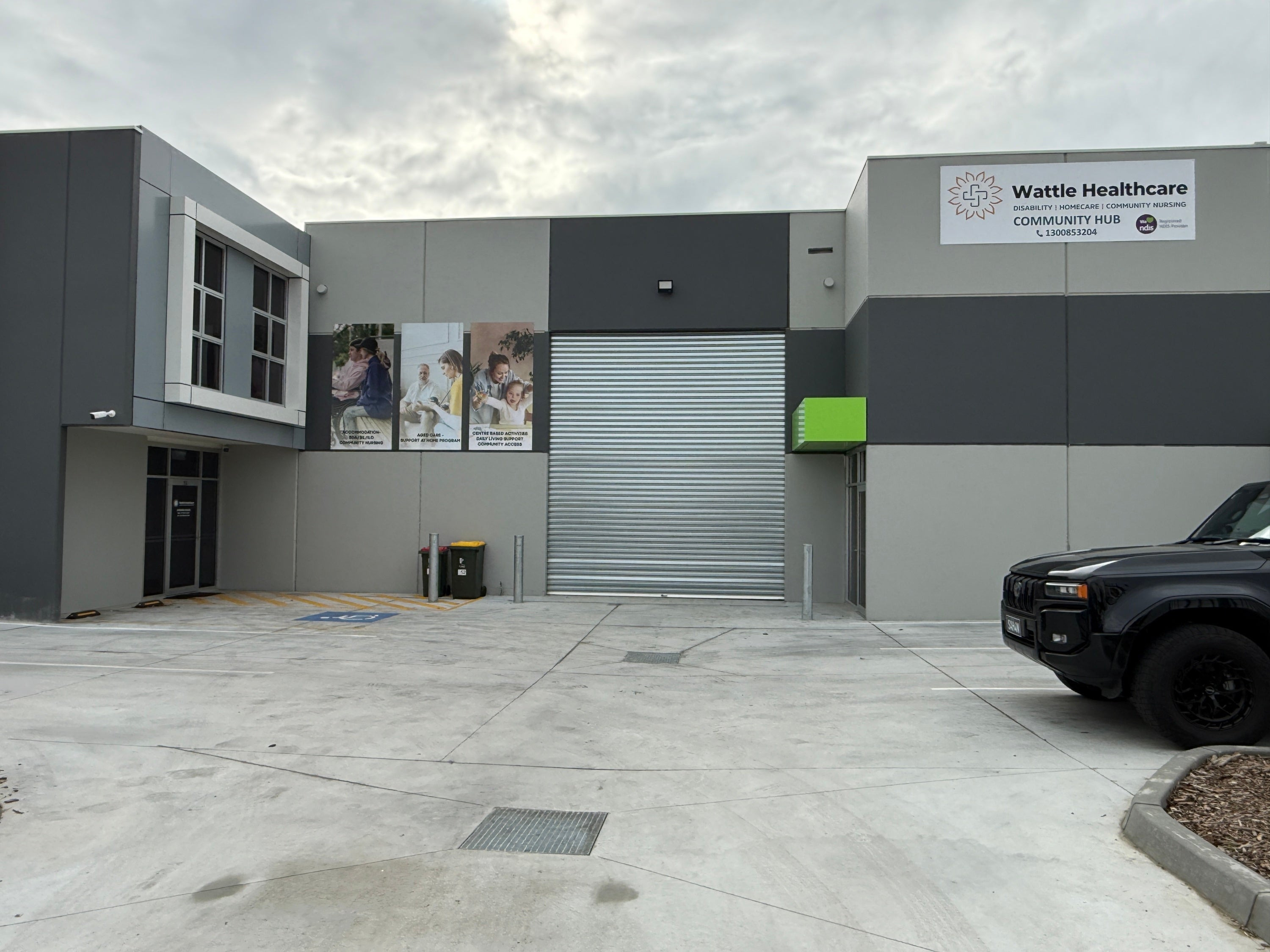 External ACM Signs for Wattle Healthcare in Narre Warren