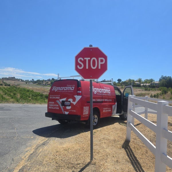 Traffic Control Signage for Country Road Estates | Signarama Temecula