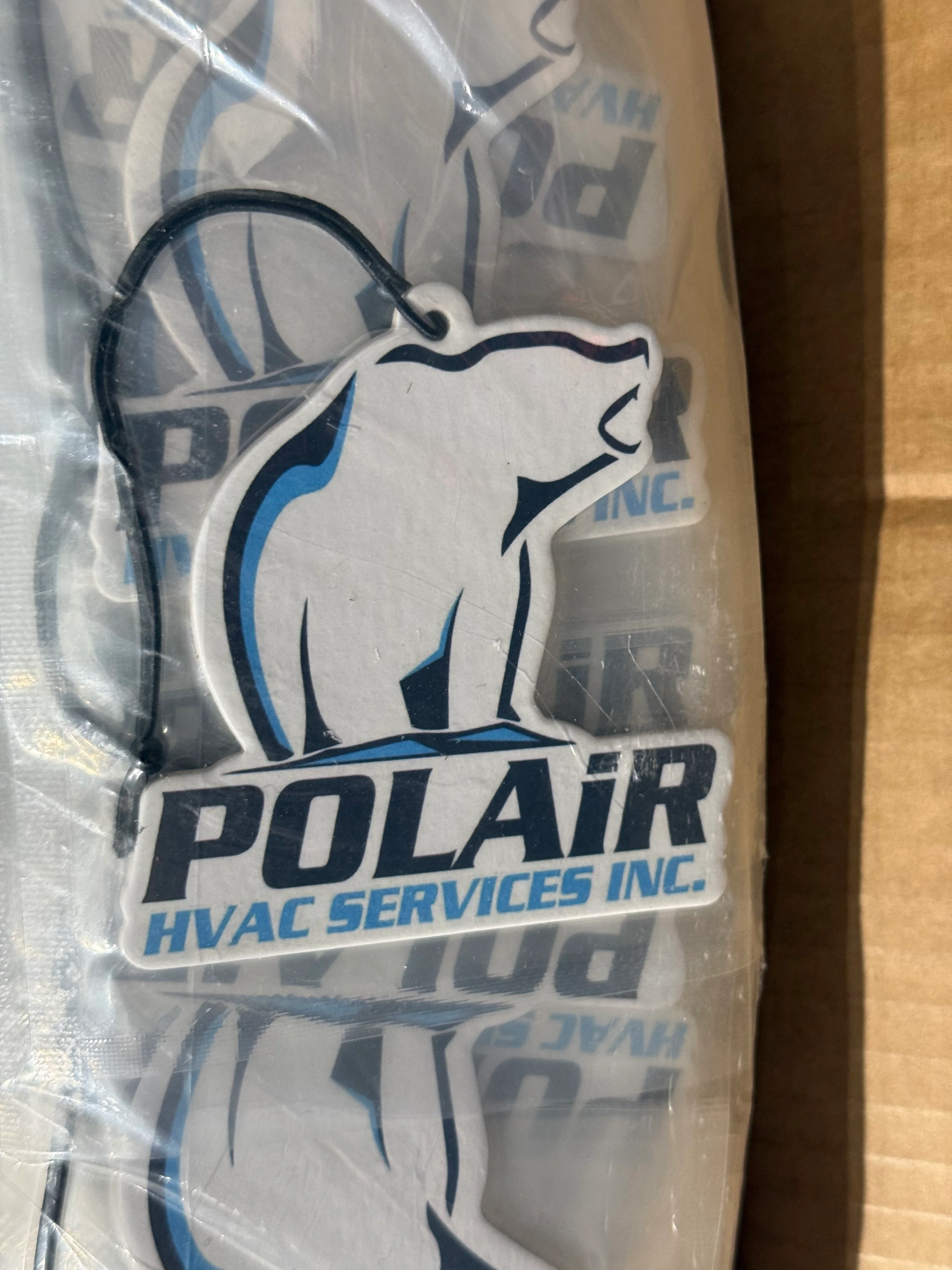 Custom Air Fresheners for POLAIR HVAC – Promotional Products Near me That Drive Brand Visibility