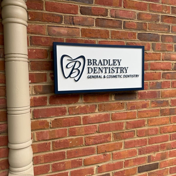 Exterior and Interior Signs for Bradley Dentistry