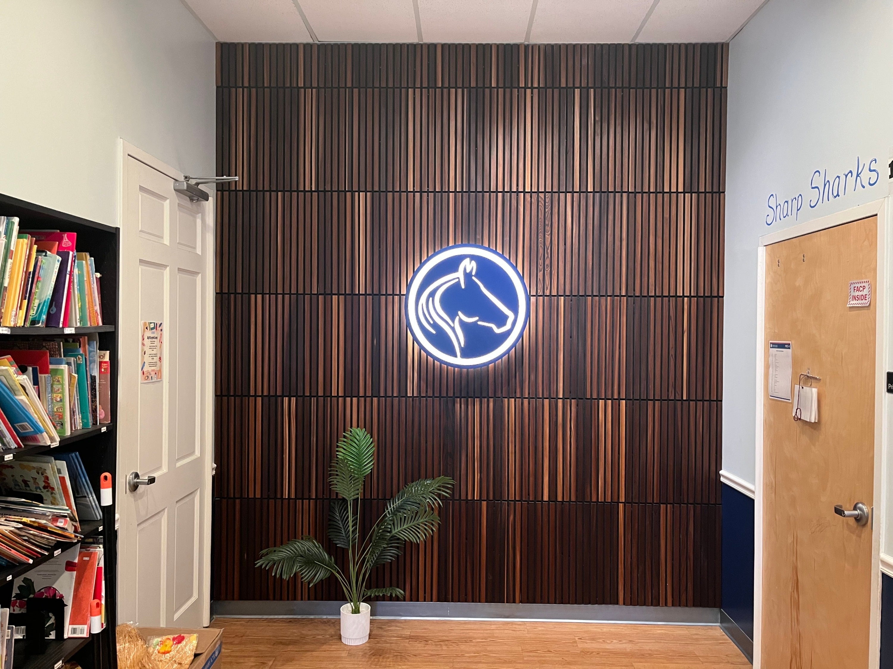 Custom School Signage and Interior Branding for The Goddard School