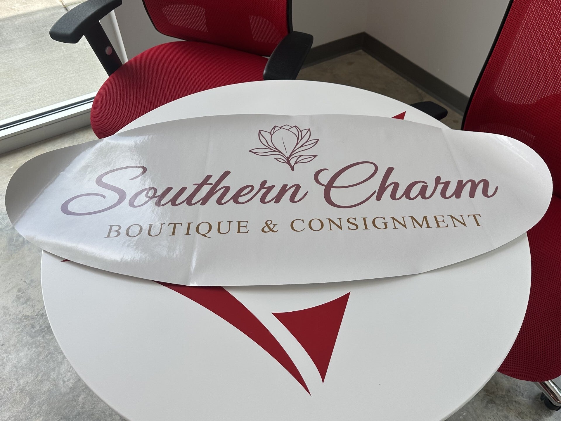 Custom Signs for new retail store opening