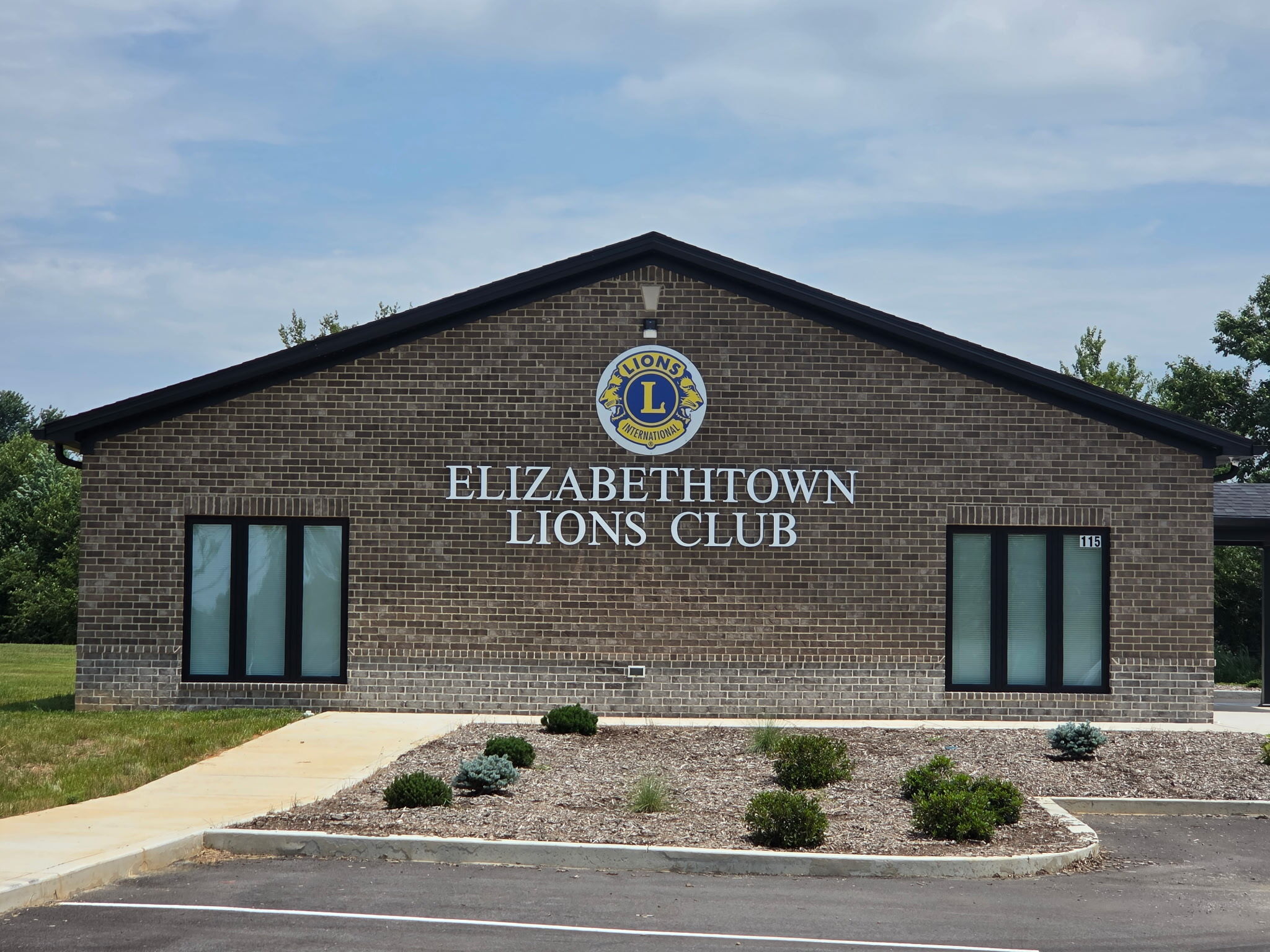 Elizabethtown Lions Club Welcomes a New Home with Custom Dimensional Lettering
