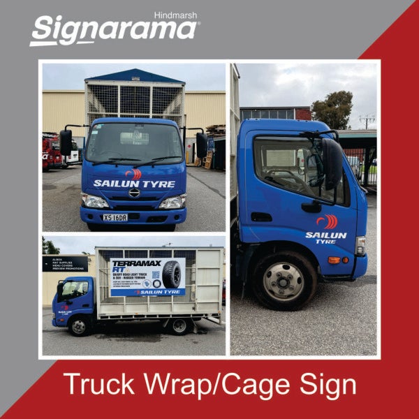 Custom Truck Graphics for Statewide Tyres | Fleet Vehicle Signage Adelaide