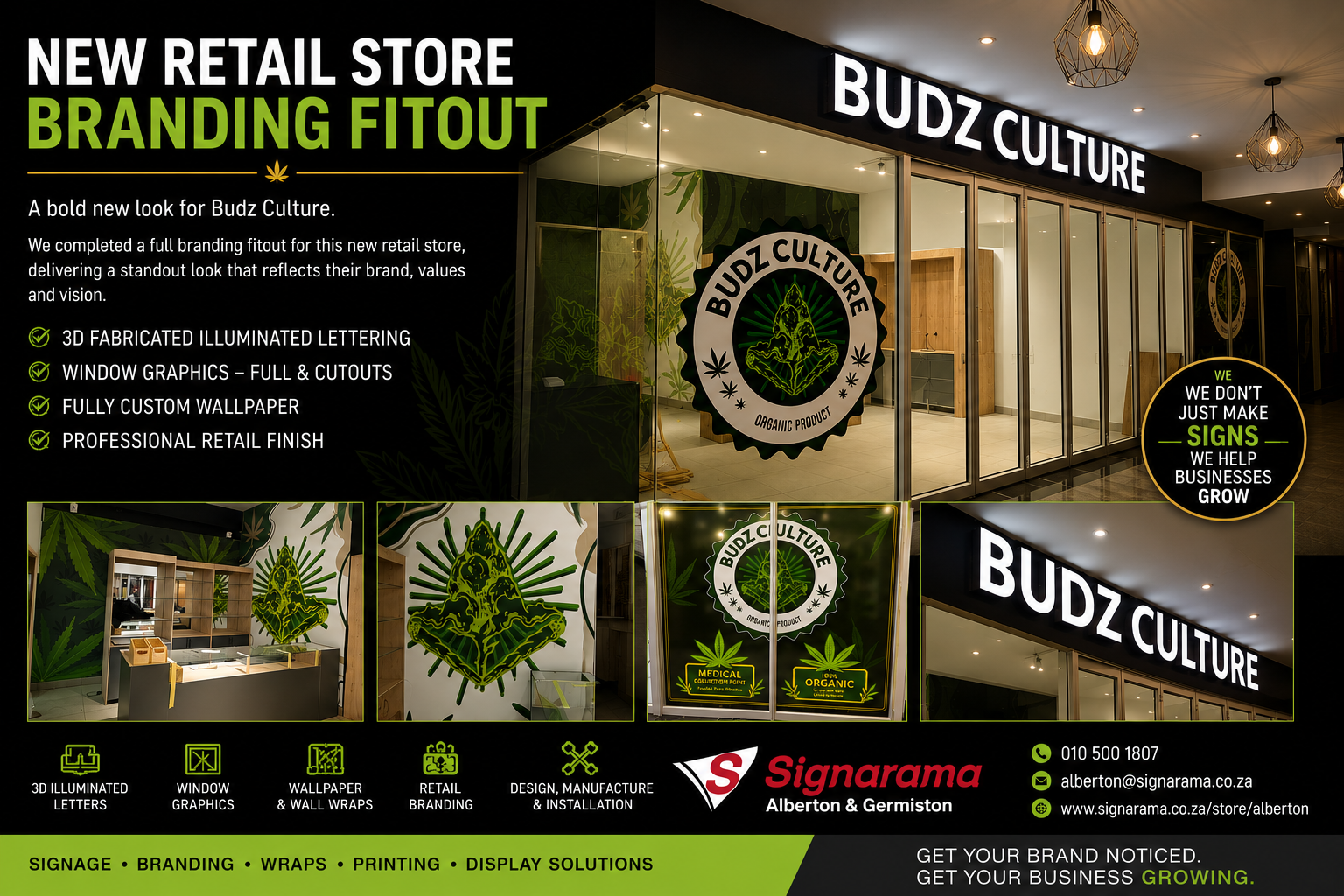 A Complete Retail Branding Transformation for Budz Culture