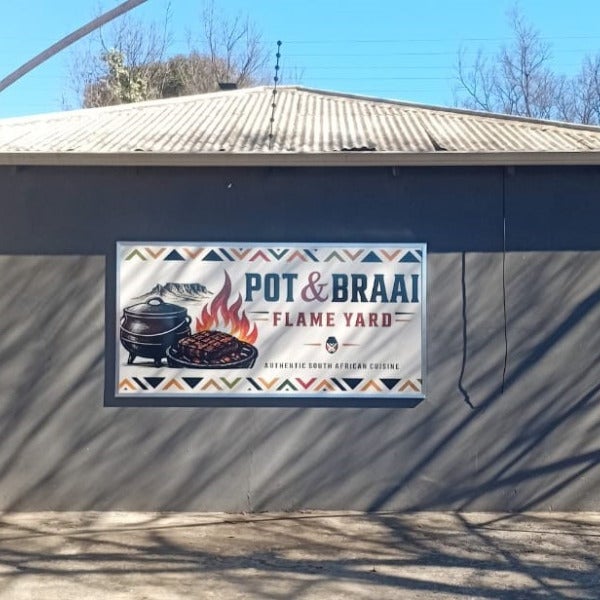 Pot & Braai - Chromadek on frame -  Boksburg
