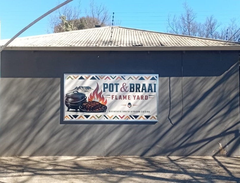 Pot & Braai - Chromadek on frame -  Boksburg