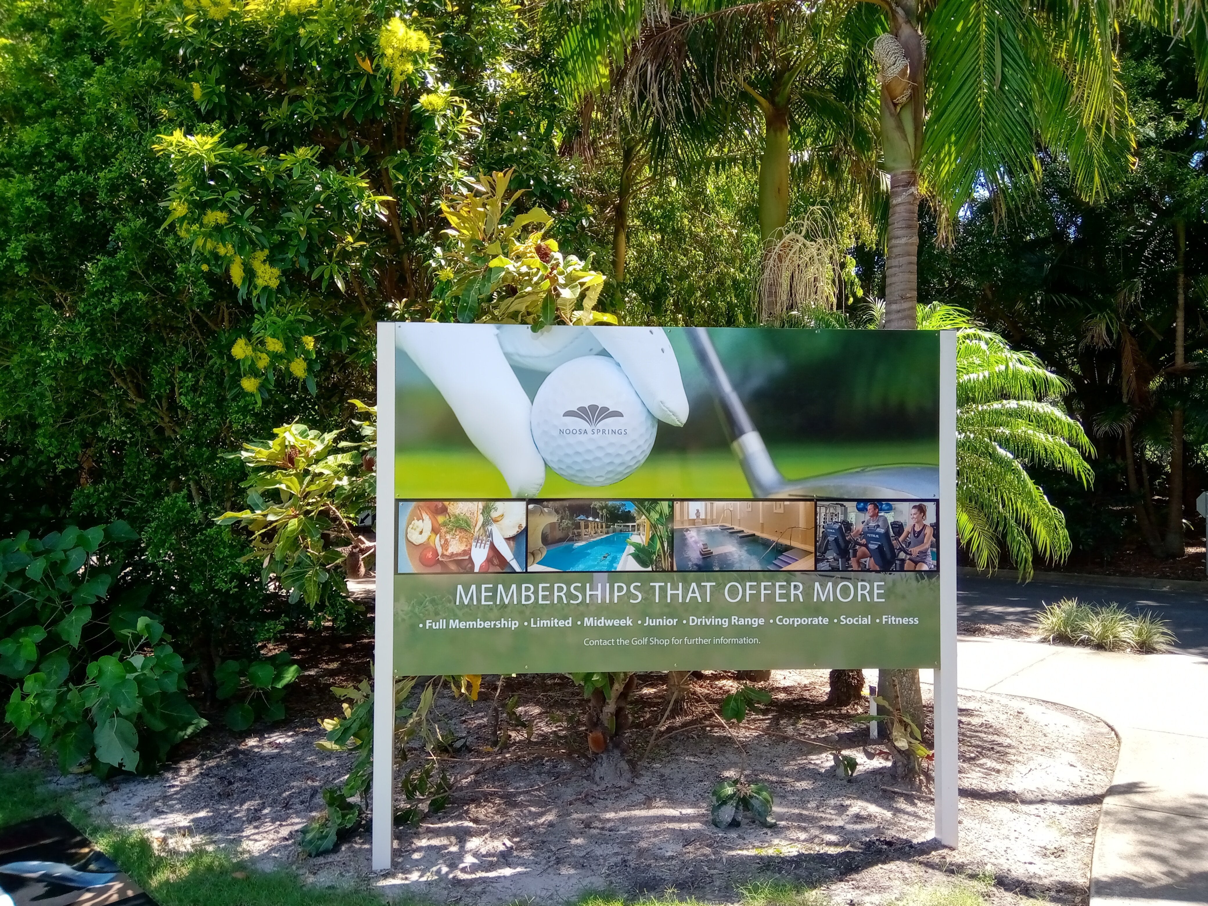 Noosa Springs Golf Course Installation