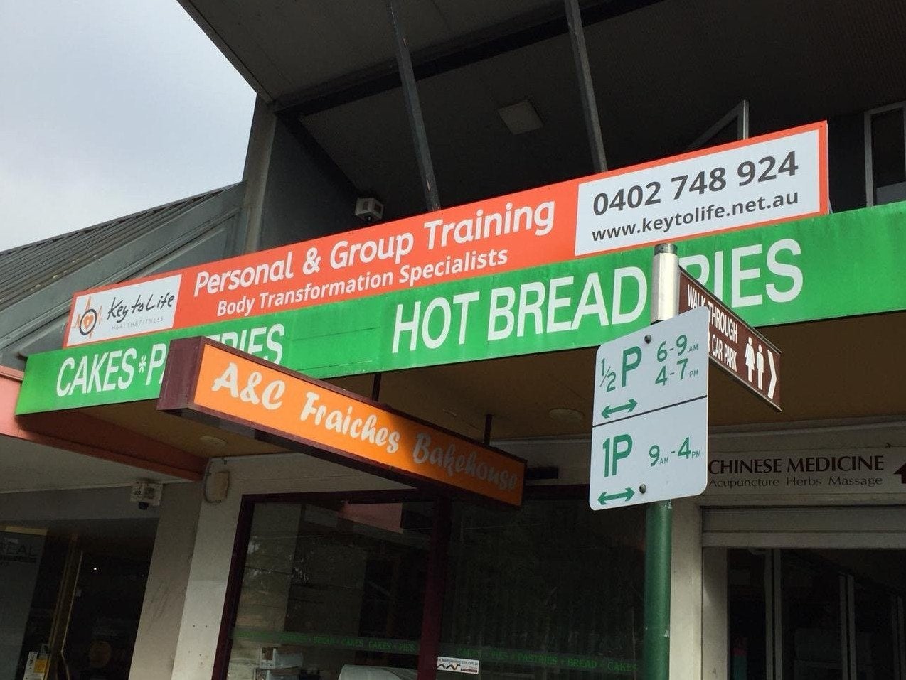 Shopfront Signage - Key to Life - Lower Plenty