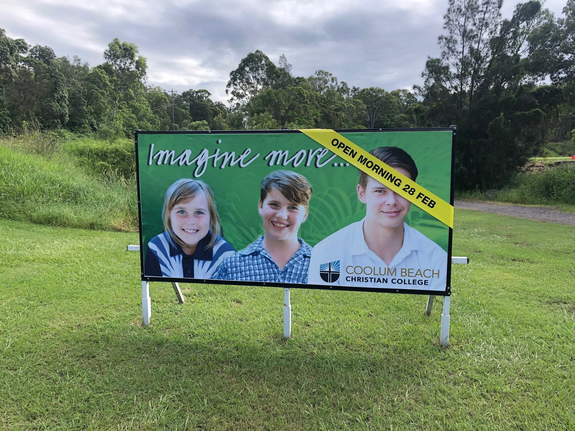 Coolum Beach Christian College - Open Day Banners