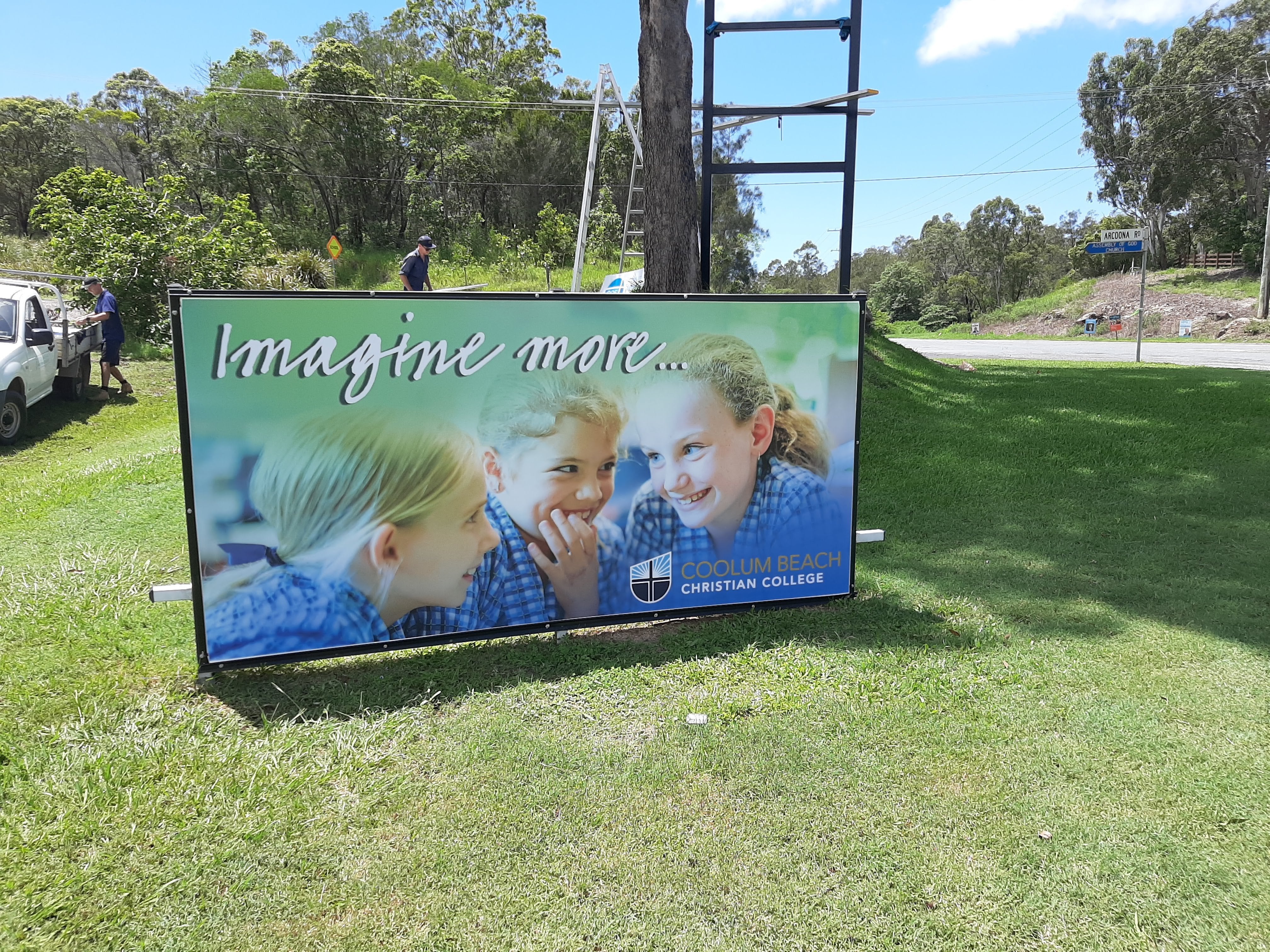 Coolum Beach Christian College - Open Day Banners
